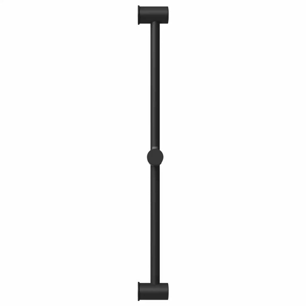 Supporto per Testa di Doccia Nero 71 cm Acciaio Inox CFW1522090