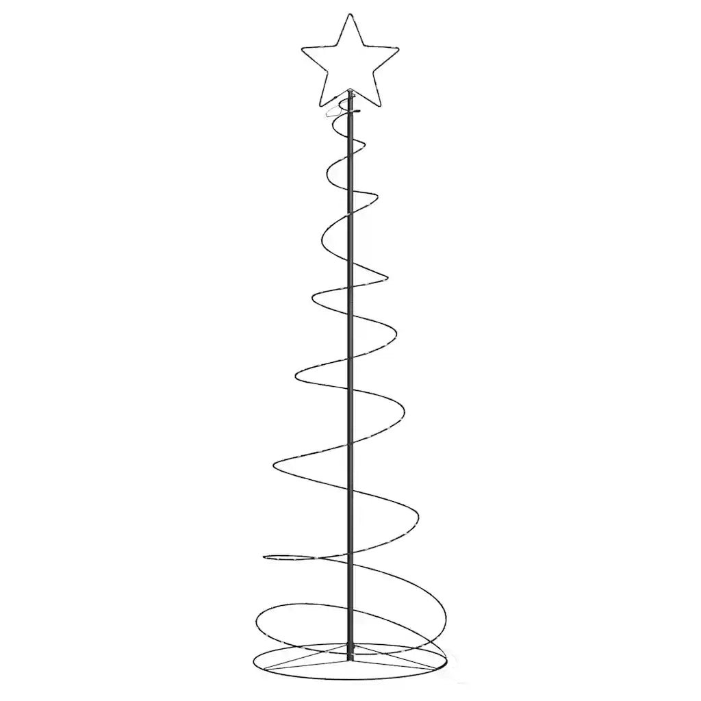 Albero di Natale a LED 120 LED Bianco Caldo 180 cm 4019499