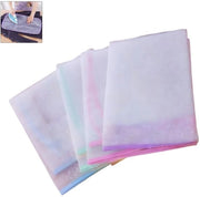 Kit di stiratura 40x60 cm - 4 pezzi - Copertura per tavola da stirare - Sottofondo per stiratura - Tessuto a rete - Protezione con gancio - Asciugamano per stiratura