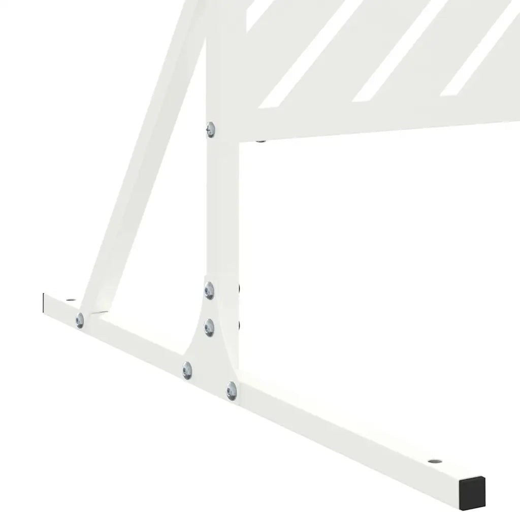 Schermo per Privacy Bianco 100 x 50 x 180 cm Acciaio CFW1015855
