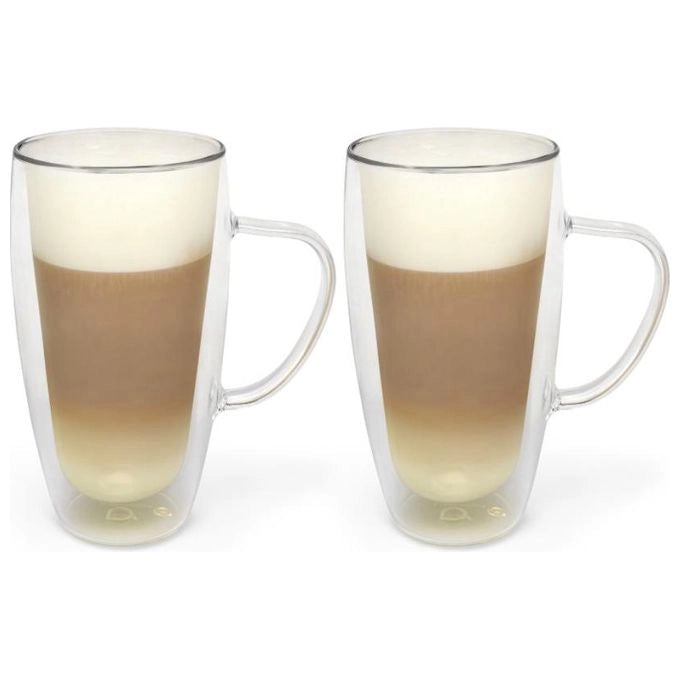 Bredemeijer 165015 bicchiere da caffè Trasparente 2 pz 400 ml
