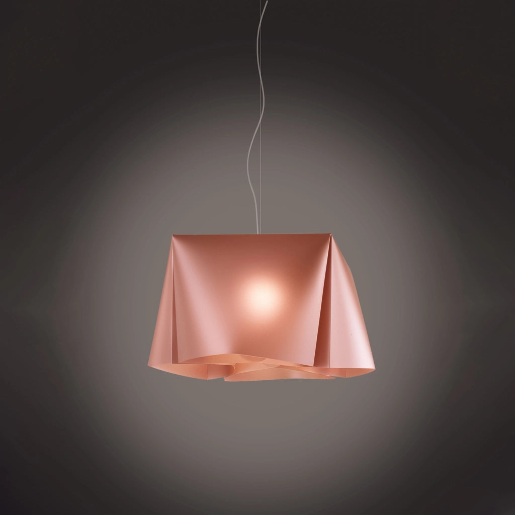 Lampadario Moderno Wanda Polilux ® Rame E Metallo Cromo 5 Luci E27