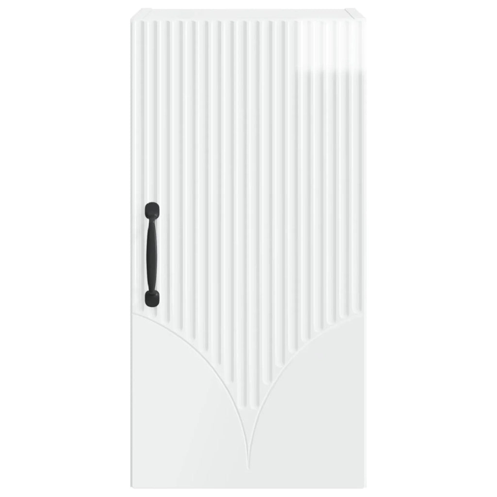 Armadio da bagno a muro HOORN Bianco Lucido 30 x 31 x 59 cm 897249