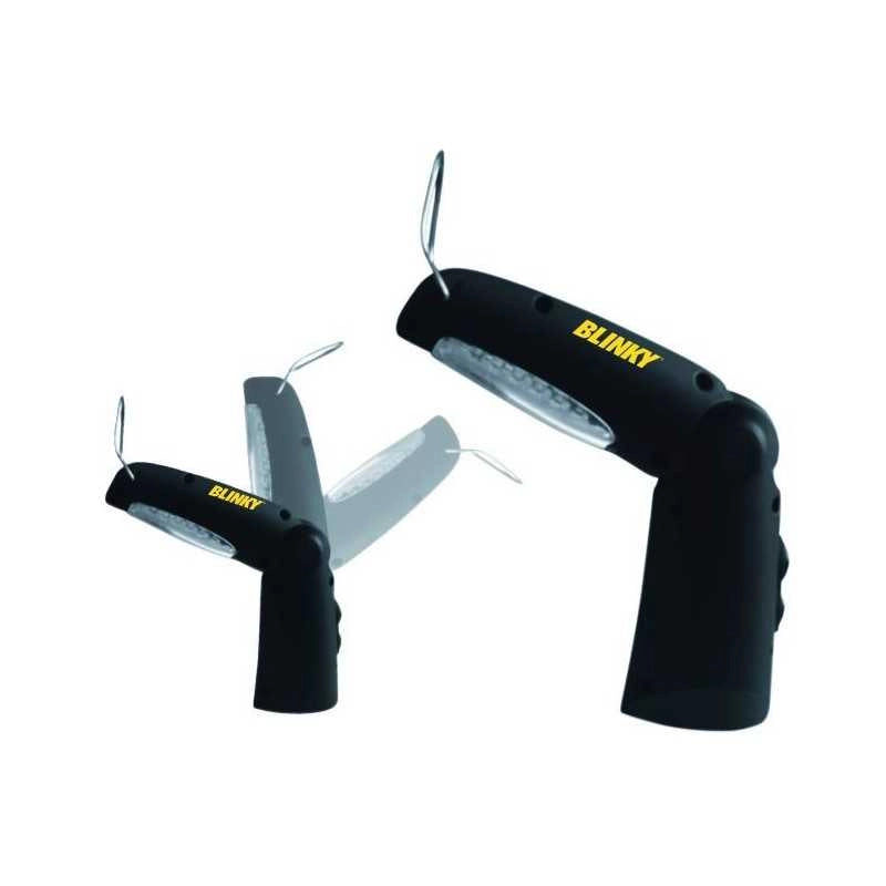 Torcia Blinky Led Litio Piego-Led con Gancio Led 21+5