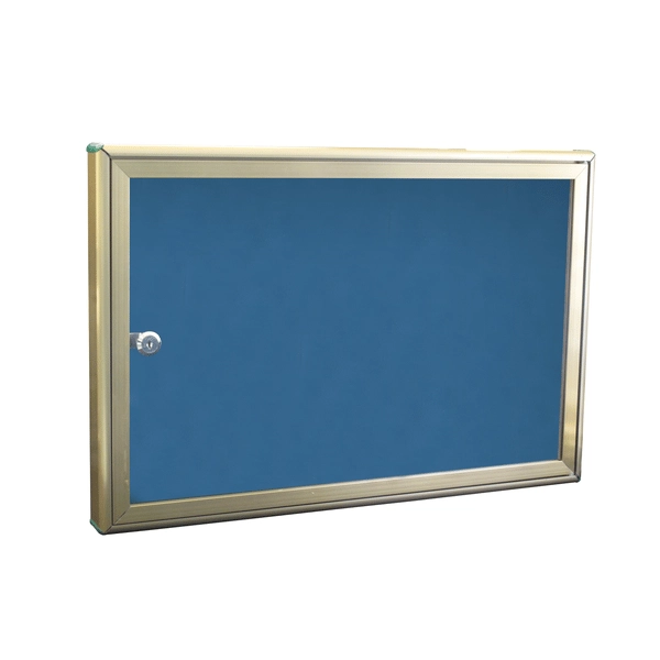 BACHECA PORTA AVVISI IDEAL STAR IN ALLUMINIO cm 55x37x5 (per 2 fogli A4 o 1 foglio A3) - IDEAL STAR