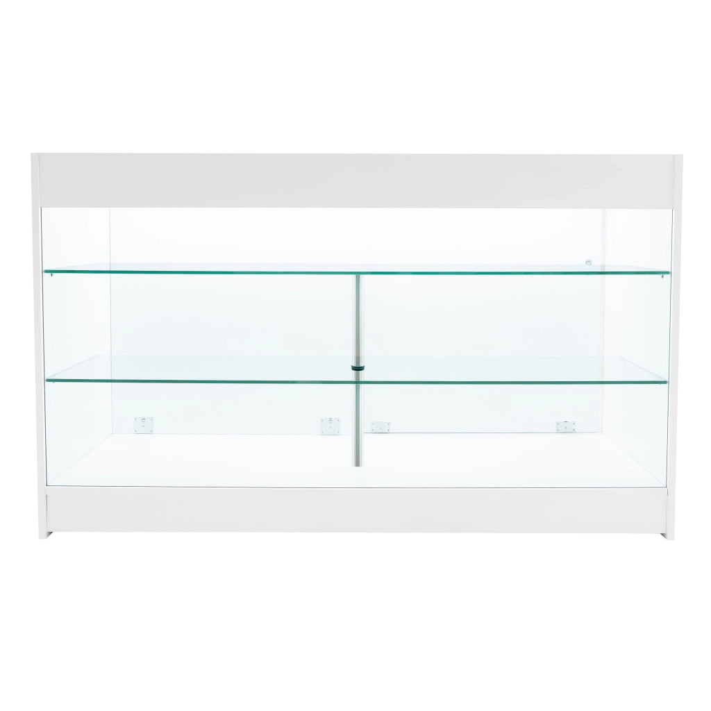 Set Banconi Bianco Helios LED K1500 CM60 con Serratura e Vetrina Espositiva