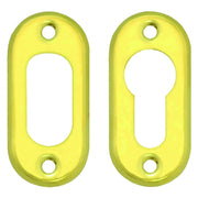 Cisa BORCHIA IN OTTONE PER CILINDRO OVALE mm. 54 (1 COPPIA)