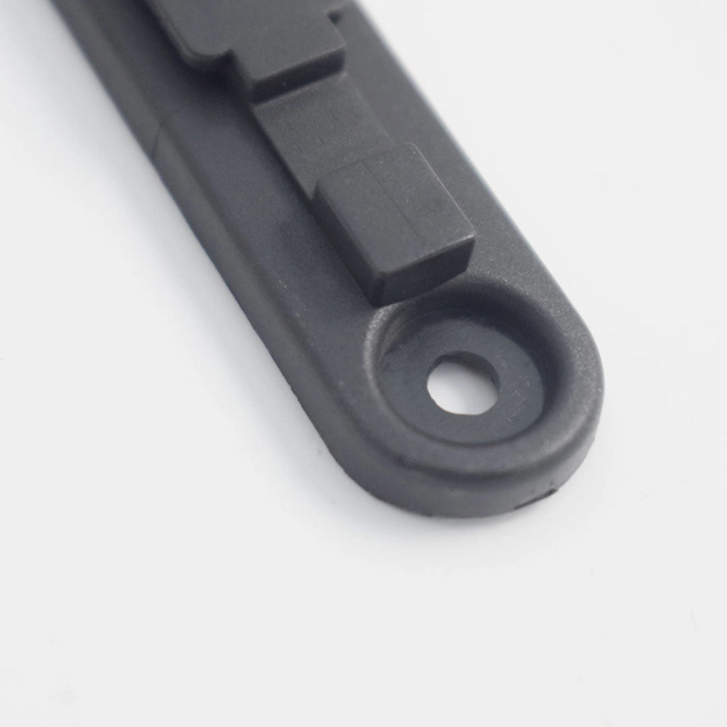 Tendinastro da Parete 5 m con Clip di Chiusura Nastro Nero