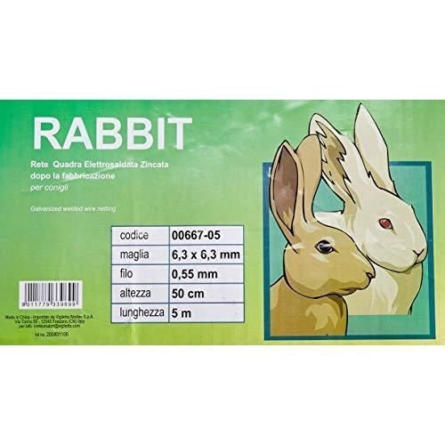 Blinky Vuemme Rette Cavallino Rabbit Zincata 5m 50cm