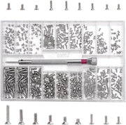 Kit di Viti di Riparazione Micro 500 pz M1.2 M1.4 M2 - Viti in Acciaio Inossidabile con Chiave a Lame