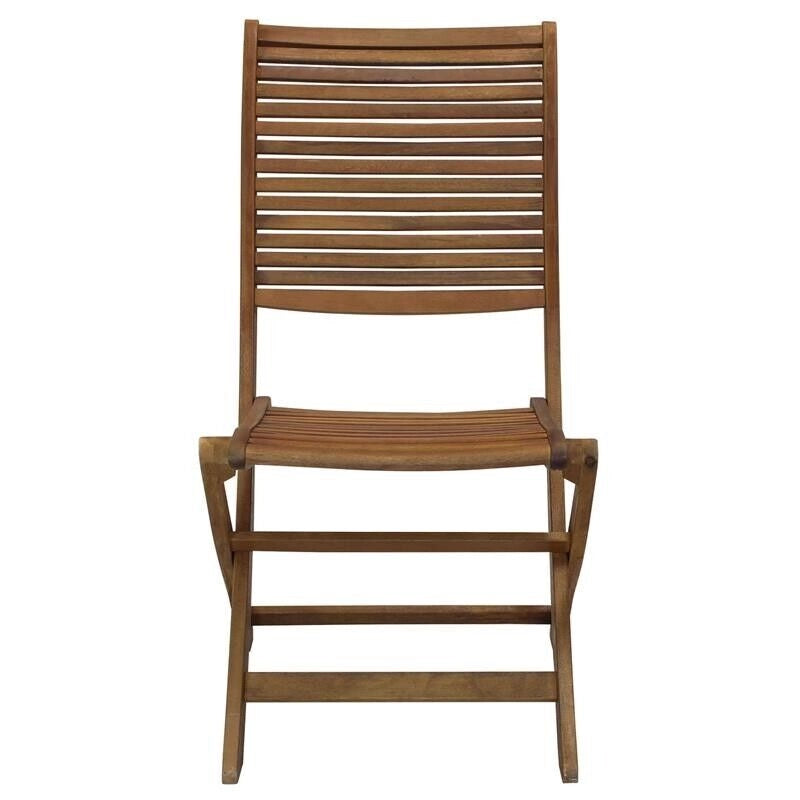 SEDIA RIVIERA IN LEGNO DI ACACIA SENZA BRACCIOLI 50 X 64 X H94 CM