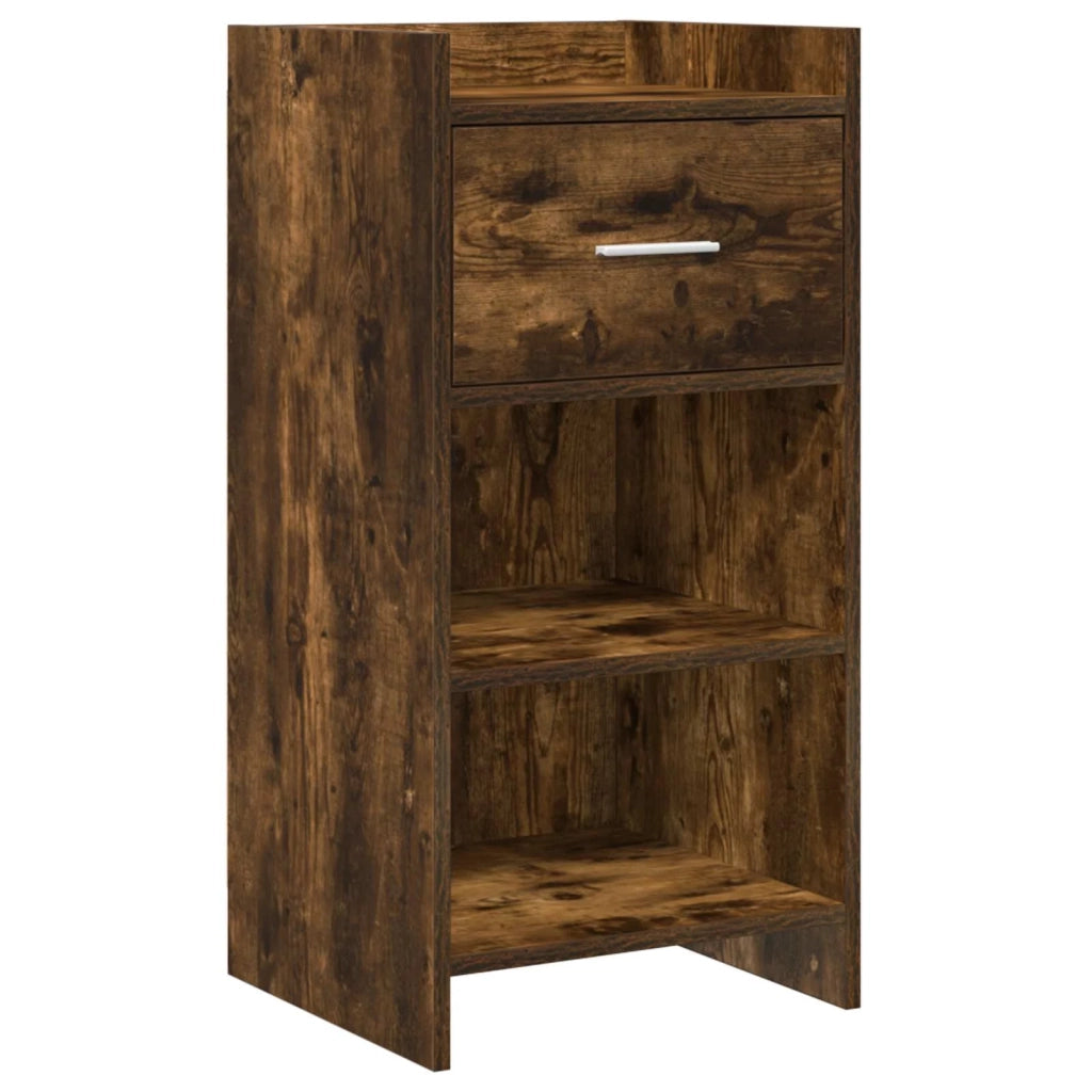 Credenza Rovere Fumo 40 x 36 x 80 cm Legno ingegnerizzato 8011079