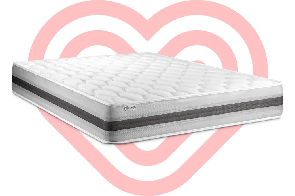 Materasso 160x220cm a molle insacchettate e memory foam - Vitalspring Recover