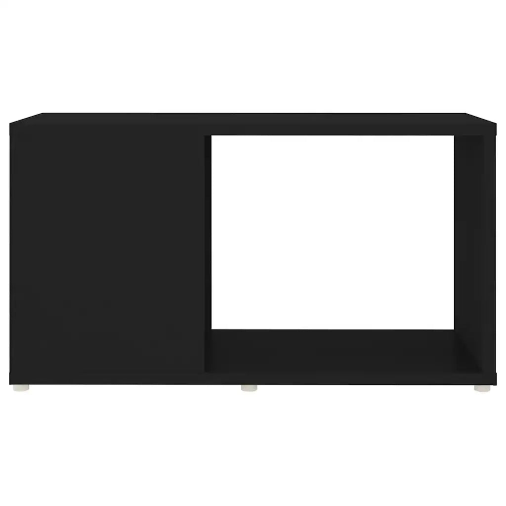 Mobile TV-Credenza per TV-Console TV Nero 60x24x32 cm in Truciolato