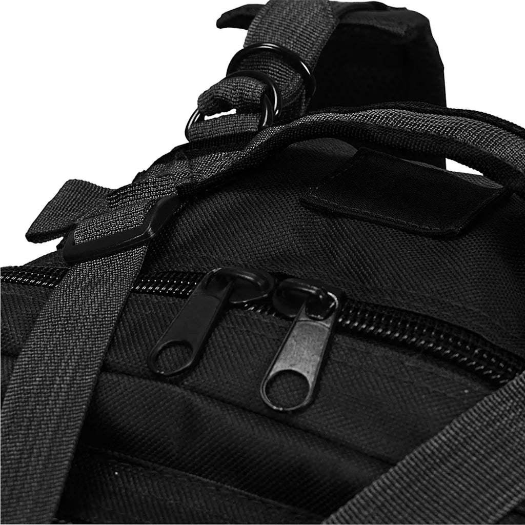 Zaino in Stile Militare 50 L Nero CFW6431479