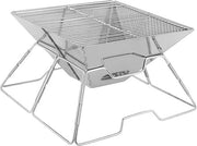 Griglia BBQ Opvougbile per Campeggio e Viaggi - Tas da Viaggio per Barbecue da Picnic - Barbecue da Esterno per Camping e Viaggi - Tas per Bagaglio con Tas di Stoccaggio