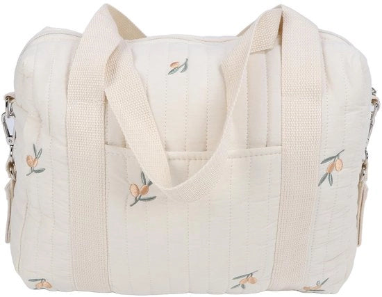 Borsa per passeggino in tessuto resistente - Capacità grande - Multifunzionale - Raccoglitore - Tasca a raccordo - Borsa riutilizzabile - Tasca a raccordo con cerniera