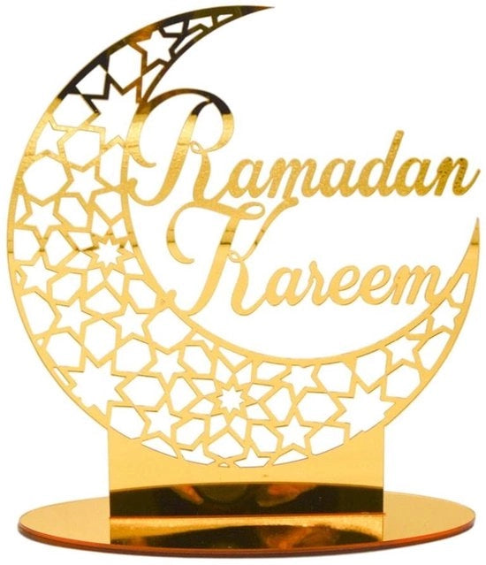 Decorazione per la Tavola Ramadan - Tavola Decorazione - Decorazione per la Tavola - Eid Mubarak - Completa Decorazione con Finitura Attraente