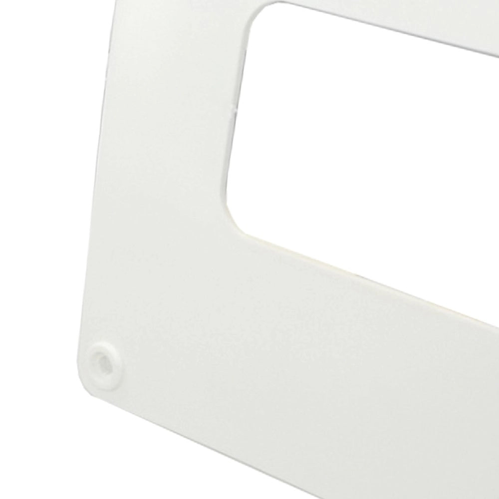 Cornice terminale 55x110mm bianco per cappe