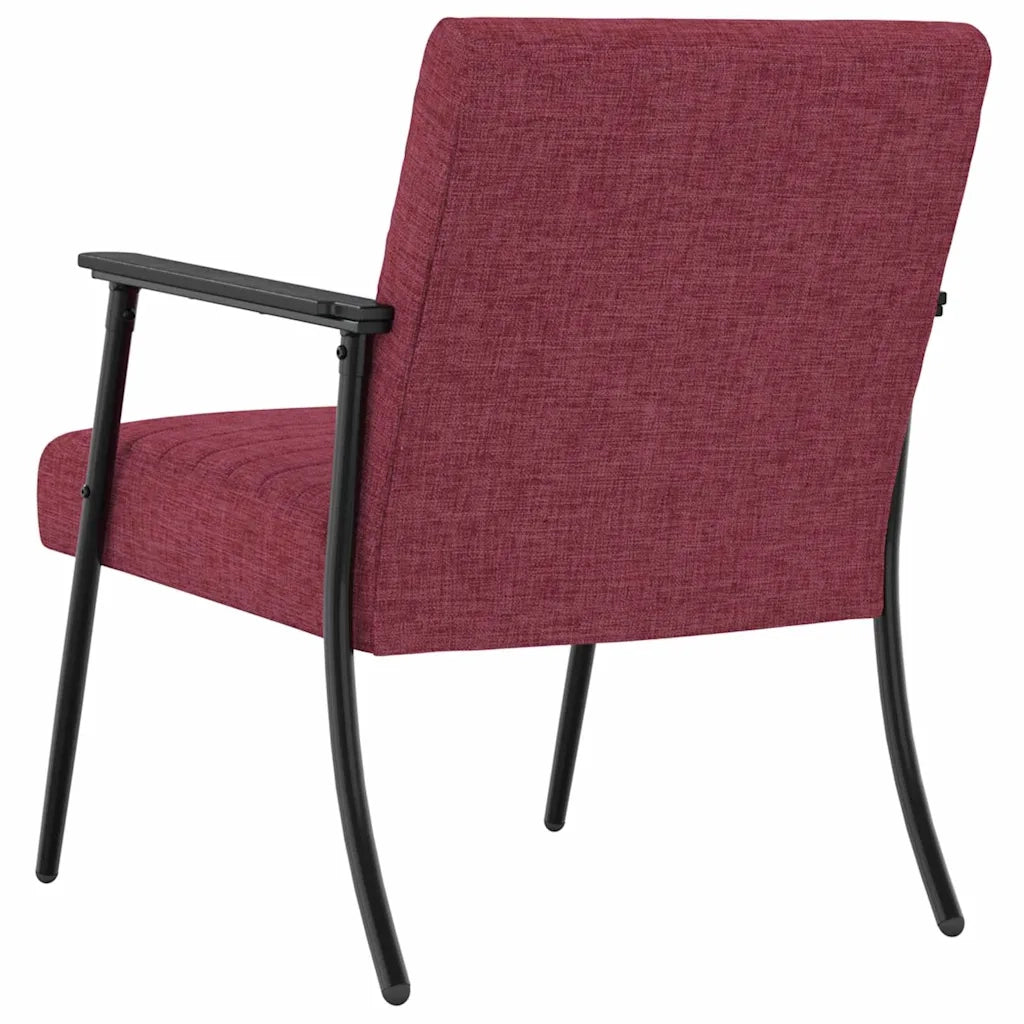 Divano Sedia-Poltrona Rosso Vino 59 x 75 x 78 cm Tessuto