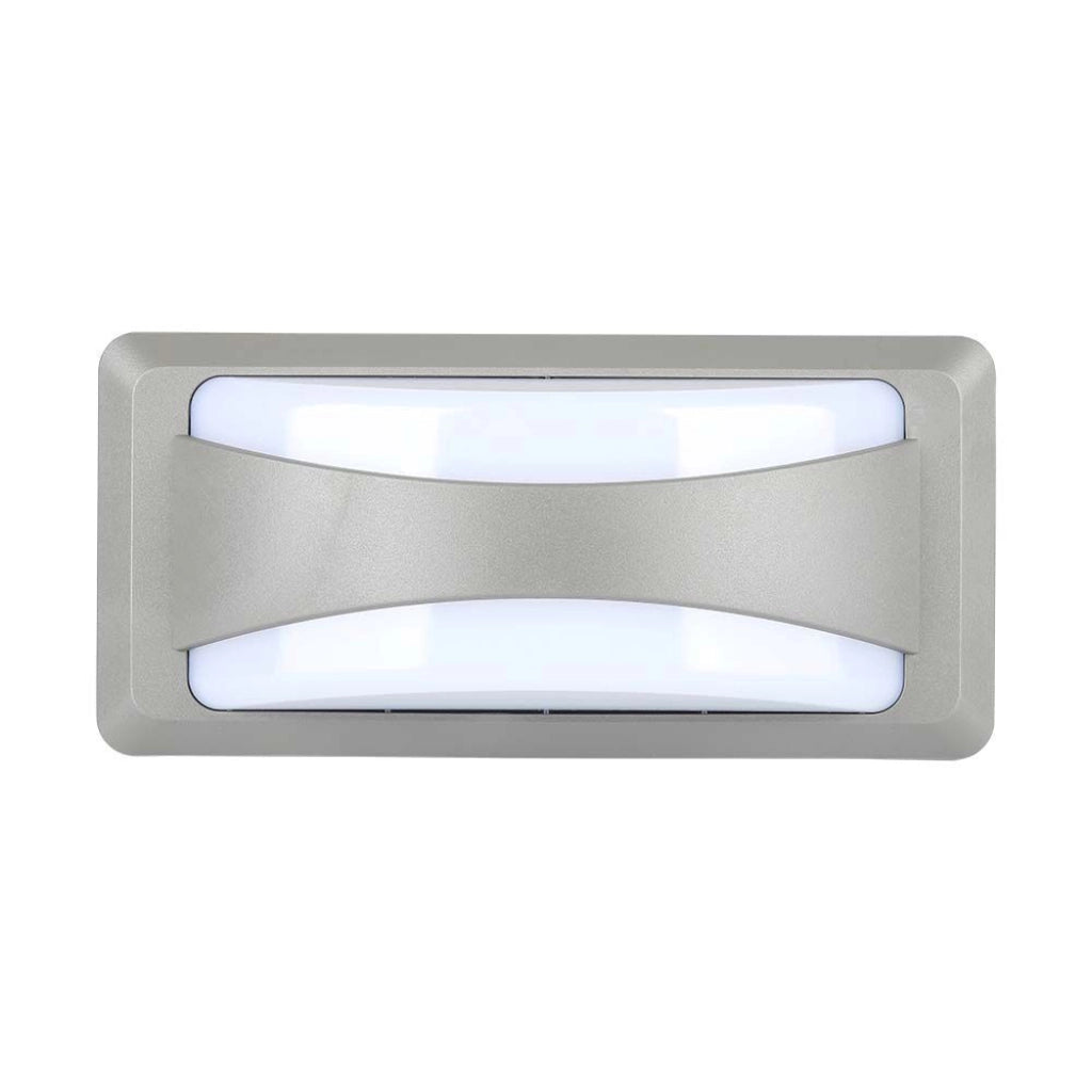 Paratia LLED da 12 W con bobino 3000k grigio IP65