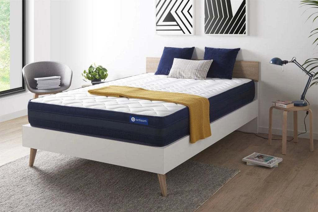 Materasso matrimoniale Actilatex tech 160x220cm - Spessore : 24cm - Lattice e memory foam - Molto rigido