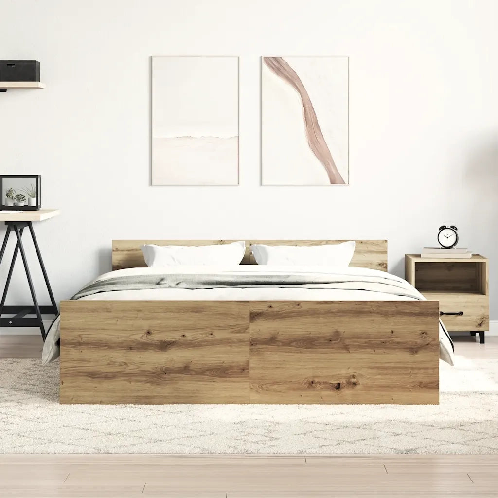 Giroletto senza Materasso Rovere Artigianale 120x190cm 3328770