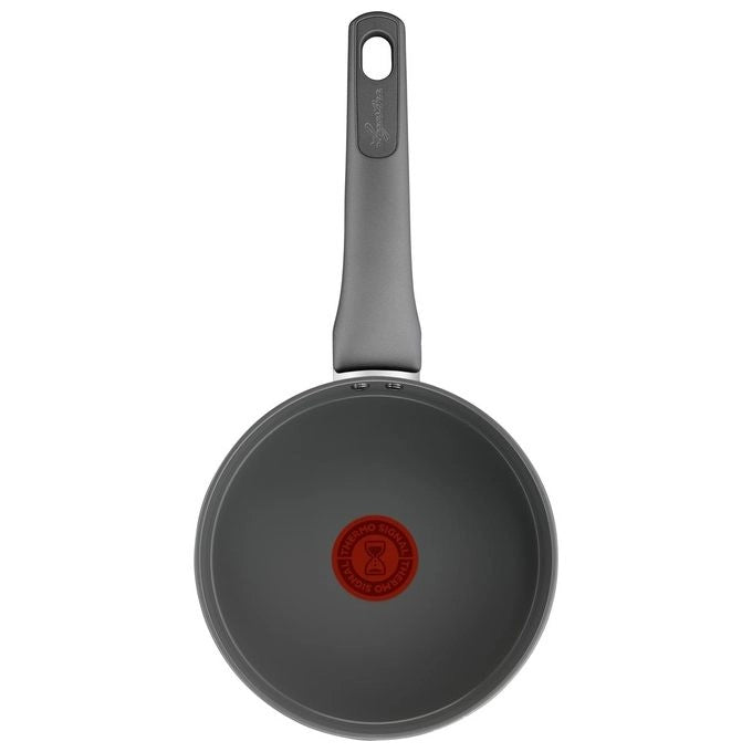 Lagostina Risorsa Padella 18 cm, Rivestimento in Ceramica Antiaderente, Scorrevolezza Ottimale, Thermo-Signal, Induzione