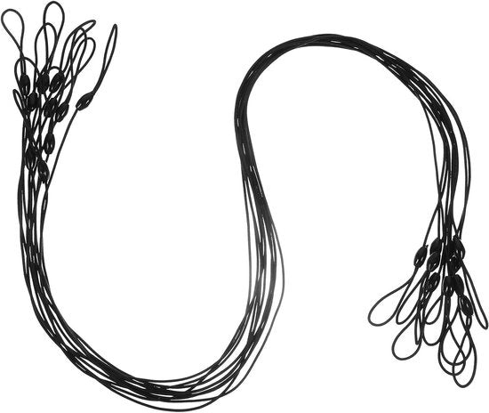 Cinturino da 10 pezzi per stilografica - Corda per doodle board e veertouw - Cinturino con spirale a giroscopio - Lanyards e corda in plastica per telefono cellulare