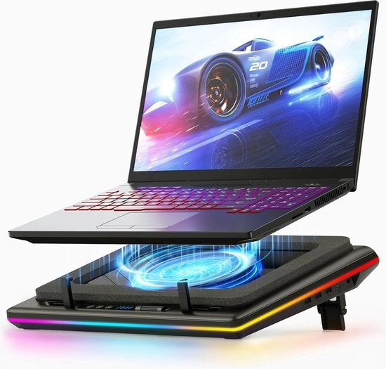 Pannello di raffreddamento per laptop - Stand di raffreddamento per laptop - Pannello di raffreddamento per laptop standard - Pannello di raffreddamento per laptop - Raffreddatore per laptop - Pannello di raffreddamento per laptop