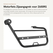 Sostegno bagagliazzo per moto - Installazione facile - Migliorata sicurezza - Stabilità - Design funzionale - Adatto per Z650RS - Sostegno bagagliazzo