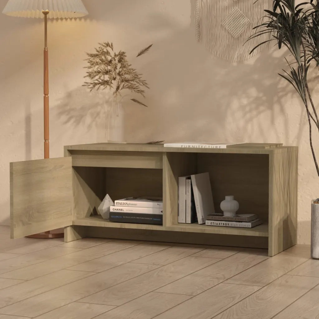 Mobile Porta TV Rovere Sonoma 90x35x40 cm in Truciolato 809785