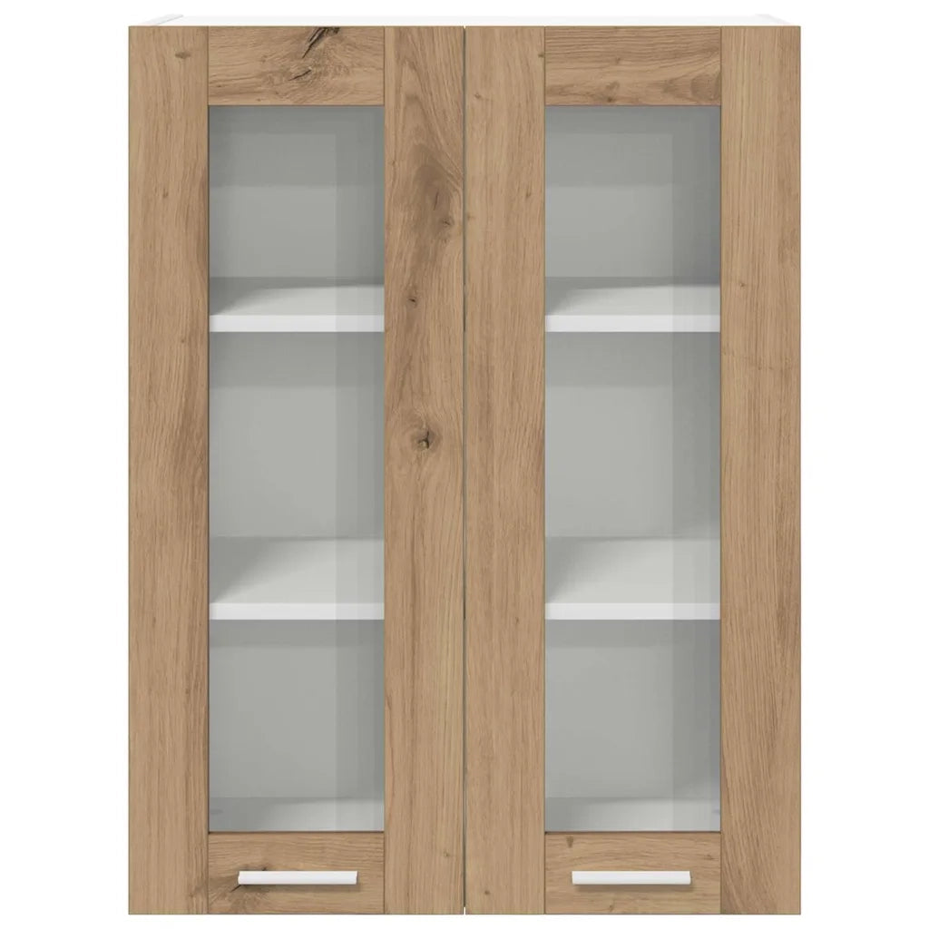Armadio pensile Riga Rovere artigianale 60 x 31 x 80 cm 884321
