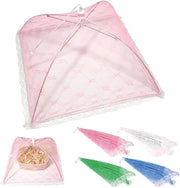 Copertura per piatti - Protezione insetti - 1 pezzo - Bianco - 30 x 30 cm