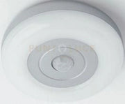 LAMPADA LED SHELF BIANCO E SILVER LED 1W 110LM 4000K CON SENSORE DI MOVIMENTO CON BATTERIA RICARICABILE 7X2,15CM