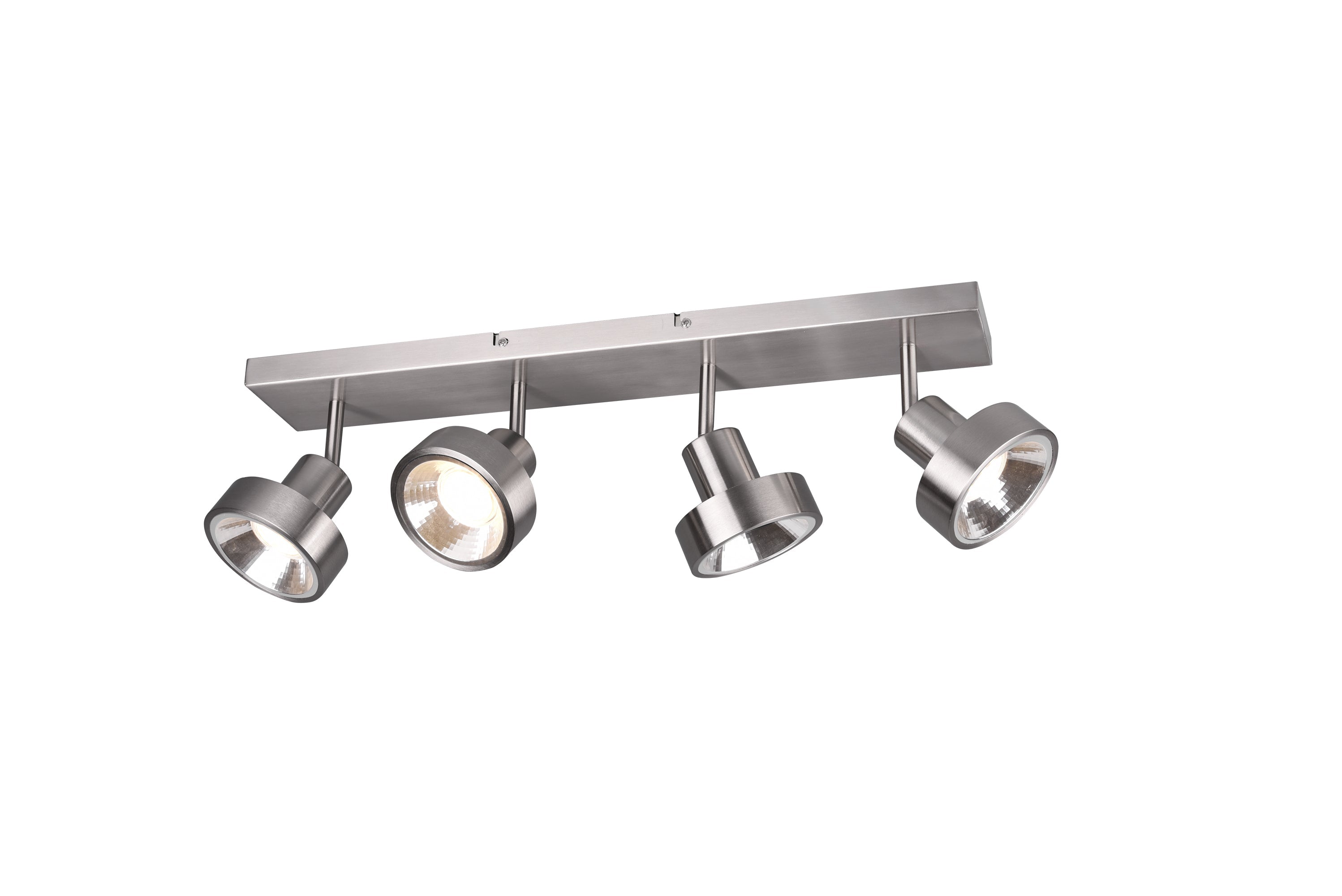 Faretto da Interno a LED in Metallo Nickel Opaco