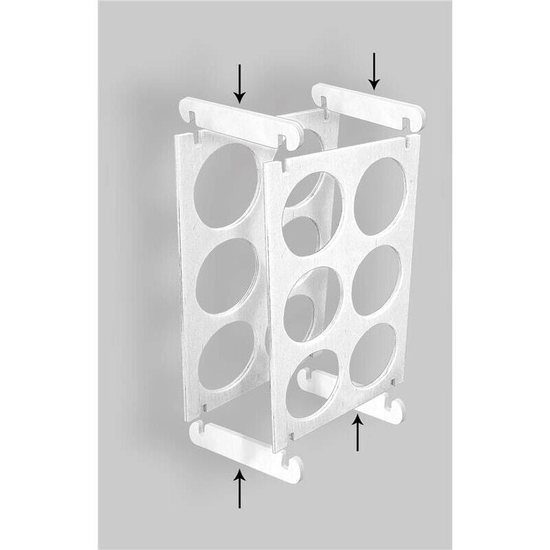 CANTINETTA WHITE REALIZZATA IN LEGNODI BETULLA GREZZO 40 X 30 CM P15 CM
