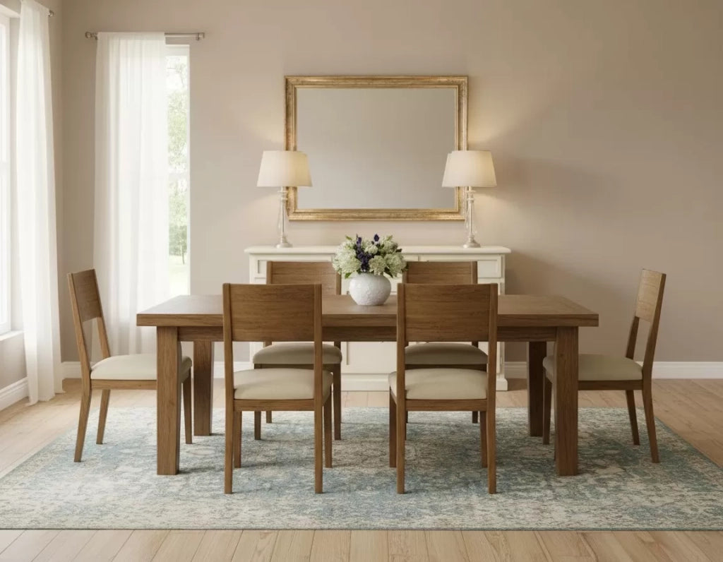 Madia credenza 3 porte avorio anticato legno shabby decorata 156x42x85 - Mobili 2G