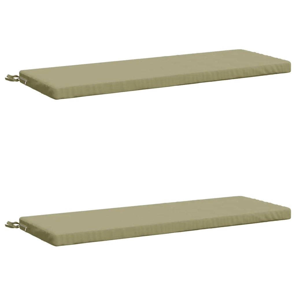 Cuscini per Panchina a 2 Pezzi SOEST 2 pz 100% Poliestere 948851