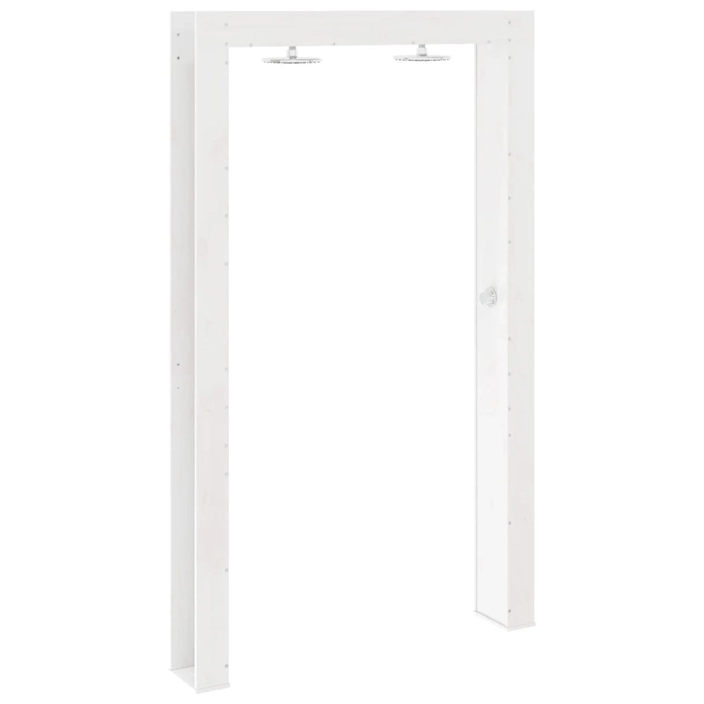 Doccia da esterno Bianco 137 x 23 x 226 cm