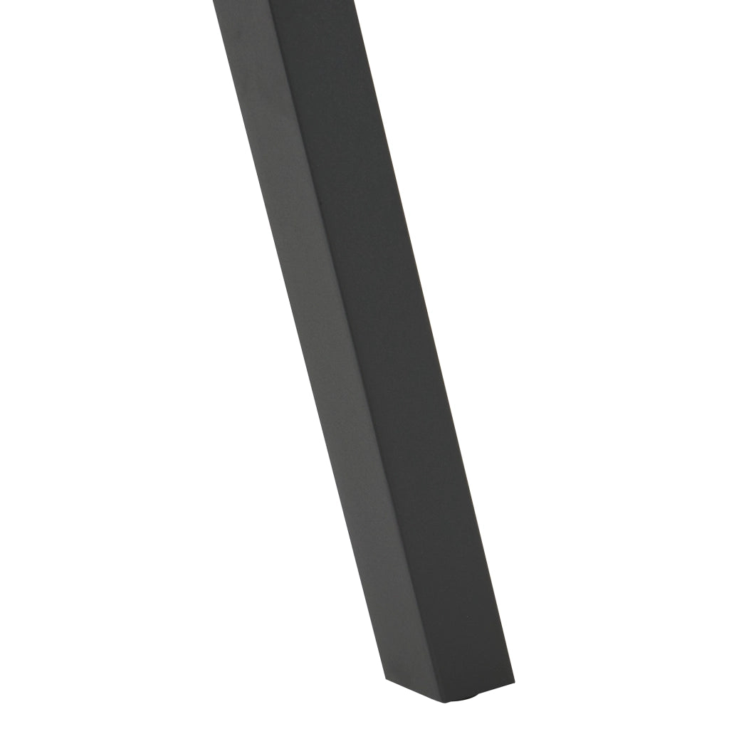Set di 2 Gambe Heustreu per Mobili Fai da Te - Altezza 72 cm - Acciaio Nero [en.casa]