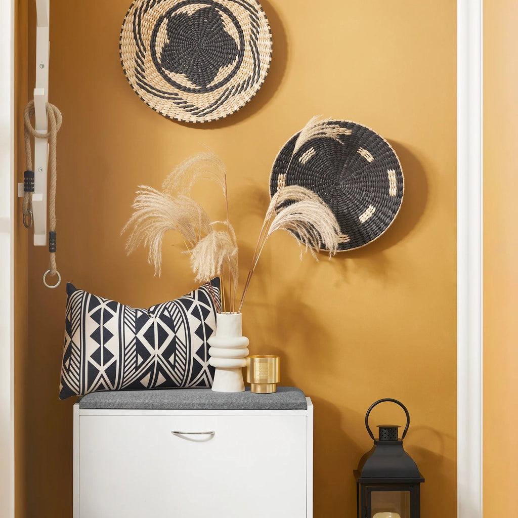 Scarpiera Panca Scarpiera Portascarpe Con Seduta Bianco Profondità24cm FSR16-K-W