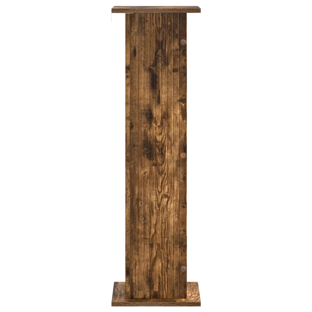 Supporto per piante Rovere Fumo 30,5 x 30 x 100,5 cm 899754