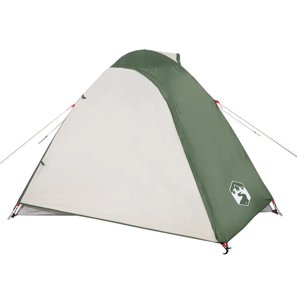 Tenda da Campeggio a Cupola per 3 Persone Verde Impermeabile 94331