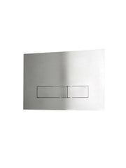 Placca WC in acciaio inox Tubico T34100 Satinato