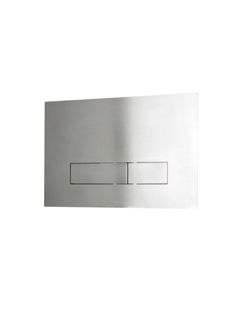 Placca WC in acciaio inox Tubico T34100 Satinato