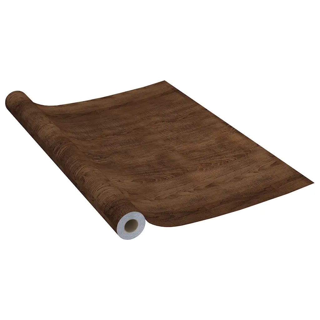 Pellicole Autoadesive per Porte 2 pz Rovere Moro 210x90 cm PVC CFW1759842