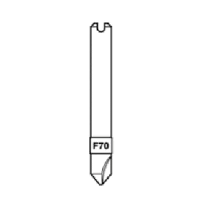 SILCA D740483ZB FRESA F70 (MOTTURA) P/DUPL. MATRIX