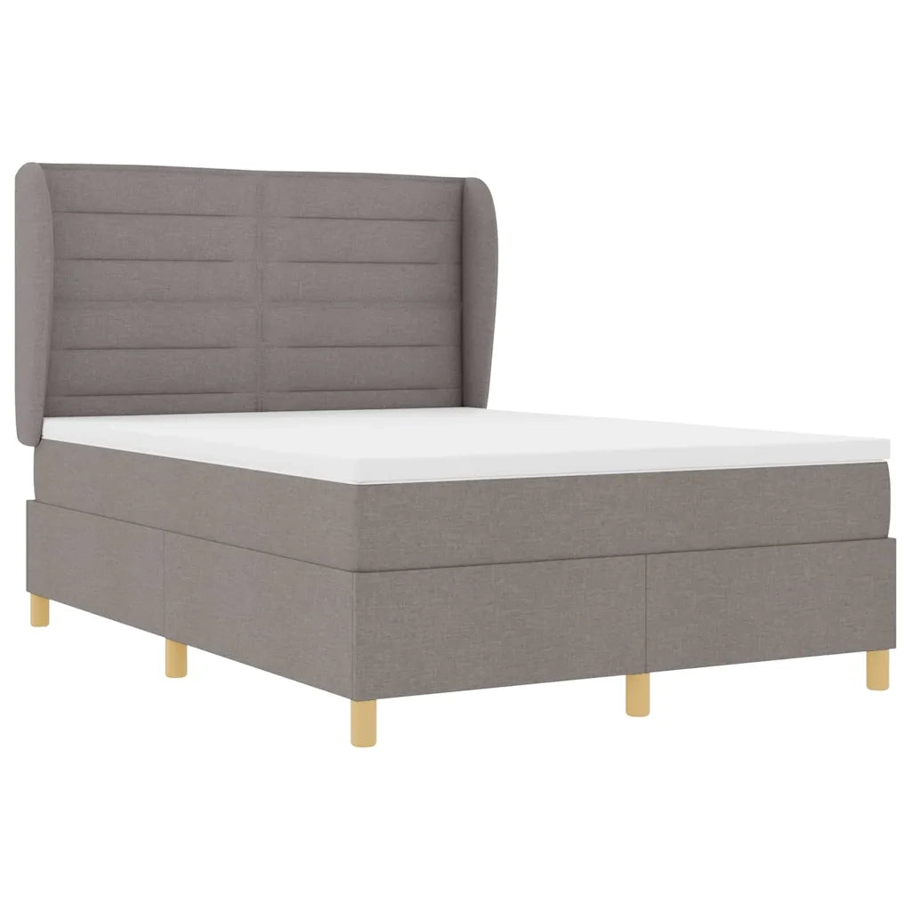 Letto a molle con materasso Talpa 200 x 140 cm Tessuto 3340694