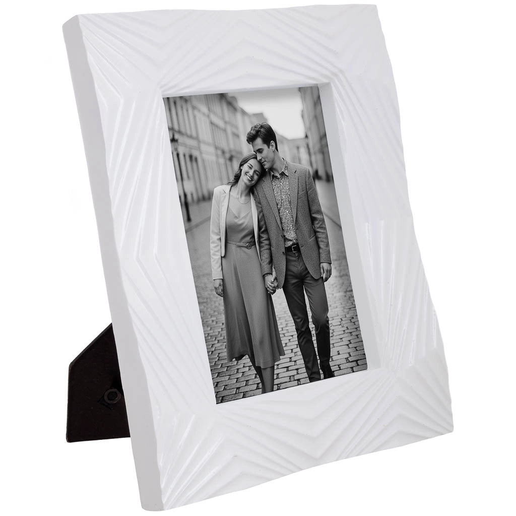 Portafoto 13X18 bianco 20,6x3,1x25,5h cm